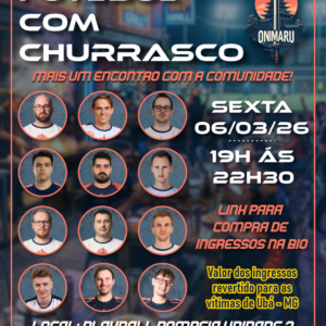 Ingresso VIP: Futebol & Churrasco com a Onimaru